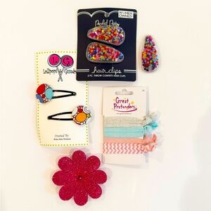 Girls Hair Clips and Ties